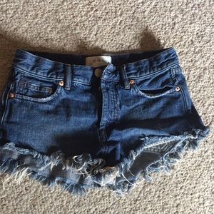 FREE PEOPLE cut off shorts